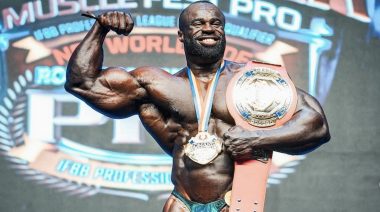 Samson Dauda Wins 2023 Romania Muscle Fest Pro One Week After Finishing Third in Mr. Olympia
