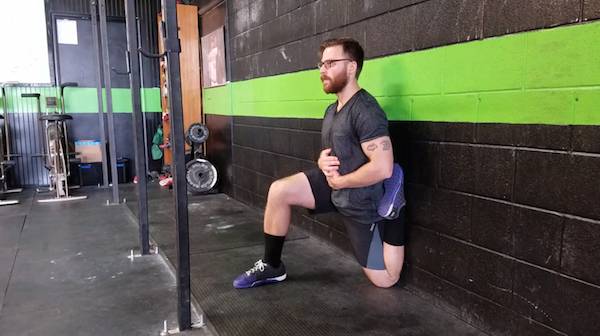 Wall stretch Wall stretch